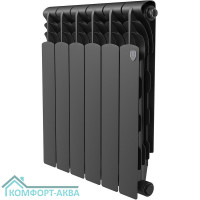 Радиатор Royal Thermo Revolution Bimetall 500 2.0/Noir Sable – 6 секц.
