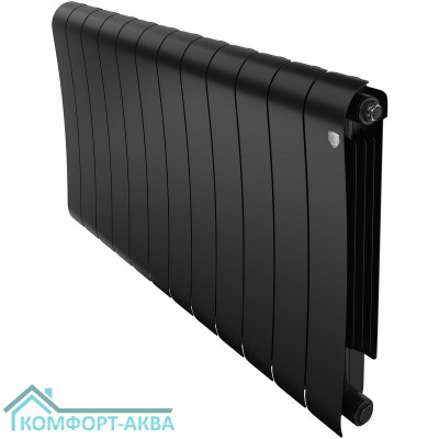 Радиатор биметаллический Royal Thermo Infinity 500 Noir Sable - 12 секц.