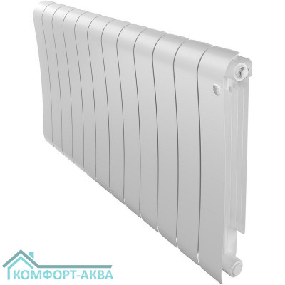 Радиатор биметаллический Royal Thermo Infinity 500 Bianco Traffico - 12 секц.