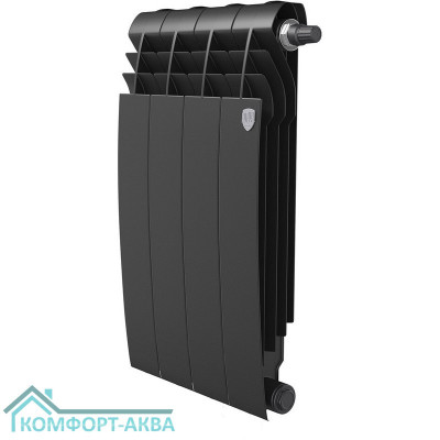 Радиатор Royal Thermo BiLiner 500 Noir Sable VR80 - 4 секц.
