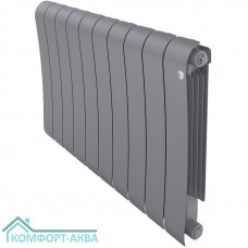 Радиатор биметаллический Royal Thermo Infinity 500 Silver Satin - 10 секц.