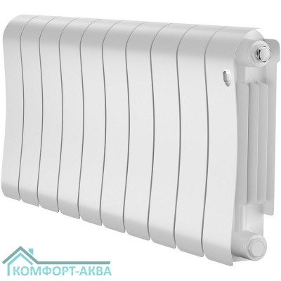 Радиатор биметаллический Royal Thermo Infinity 300 Bianco Traffico - 10 секц.