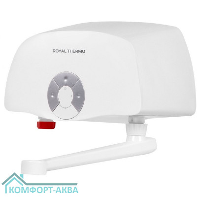 Водонагреватель проточный Royal Thermo SmartFix T (5,5 kW) - кран