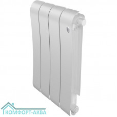 Радиатор биметаллический Royal Thermo Infinity 500 Bianco Traffico VR80 - 4 секц.