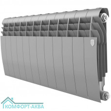 Радиатор Royal Thermo BiLiner 350 /Silver Satin - 12 секц.