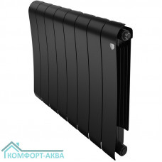 Радиатор биметаллический Royal Thermo Infinity 500 Noir Sable - 8 секц.