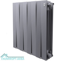 Радиатор Royal Thermo PianoForte 500 Silver Satin - 8 секц.