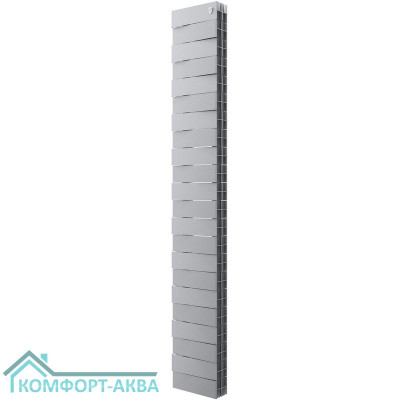 Радиатор Royal Thermo PianoForte Tower 200 /Silver Satin - 22 секц.