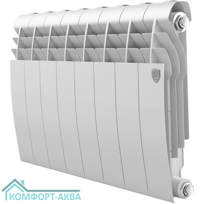Радиатор биметаллический Royal Thermo BILINER B 350 Белый - 8 секц.