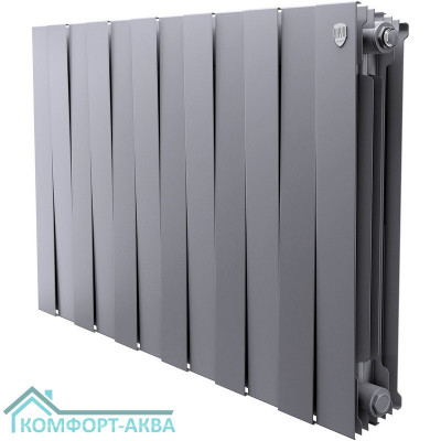 Радиатор Royal Thermo PianoForte 500 Silver Satin - 12 секц.