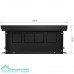 Конвектор внутрипольный Royal Thermo ATRIUM-110/250/1400-DG-U-BL