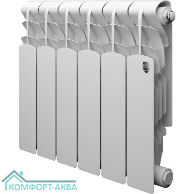 Радиатор алюминиевый Royal Thermo Revolution 350 - 6 секц.