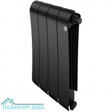 Радиатор биметаллический Royal Thermo Infinity 500 Noir Sable VR80 - 4 секц.