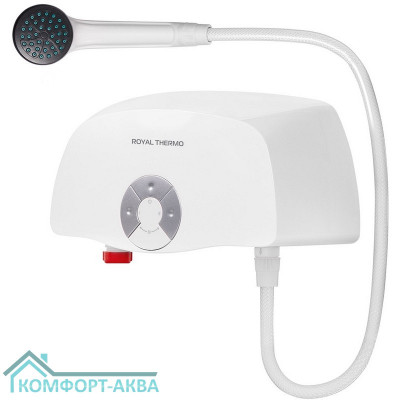 Водонагреватель проточный Royal Thermo Smartfix S (5,5 kW) - душ
