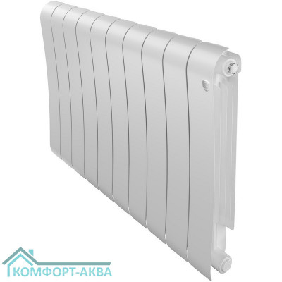 Радиатор биметаллический Royal Thermo Infinity 500 Bianco Traffico - 10 секц.