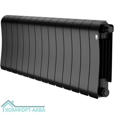 Радиатор биметаллический Royal Thermo Infinity 300 Noir Sable VR80 - 14 секц.