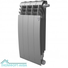 Радиатор Royal Thermo BiLiner 500 Silver Satin VR80 - 4 секц.