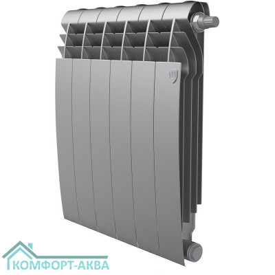 Радиатор Royal Thermo BiLiner 500 Silver Satin VR80 - 6 секц.