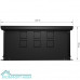 Конвектор внутрипольный Royal Thermo ATRIUM-190/400/2800-DG-U-NA