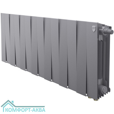 Радиатор Royal Thermo PianoForte 300 Silver Satin VDR80 - 14 секц.