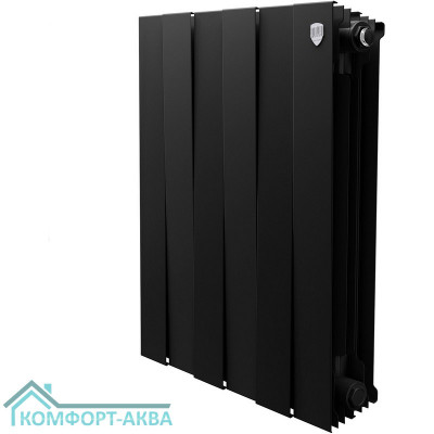 Радиатор Royal Thermo PianoForte 500 Noir Sable - 6 секц.