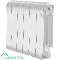 Радиатор биметаллический Royal Thermo Infinity 300 Bianco Traffico - 6 секц.