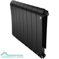 Радиатор биметаллический Royal Thermo Infinity 500 Noir Sable VR80 - 8 секц.