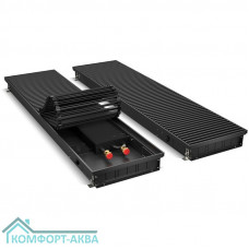 Конвектор внутрипольный Royal Thermo ATRIUM-75/300/2900-DG-U-BL