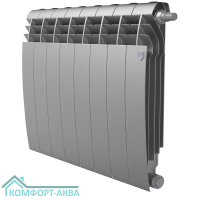 Радиатор Royal Thermo BiLiner 500 Silver Satin VR80 - 8 секц.