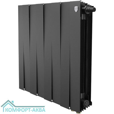 Радиатор Royal Thermo PianoForte 500 Noir Sable VDR80 - 8 секц.