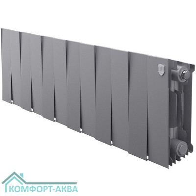 Радиатор Royal Thermo PianoForte 200 /Silver Satin - 12 секц.