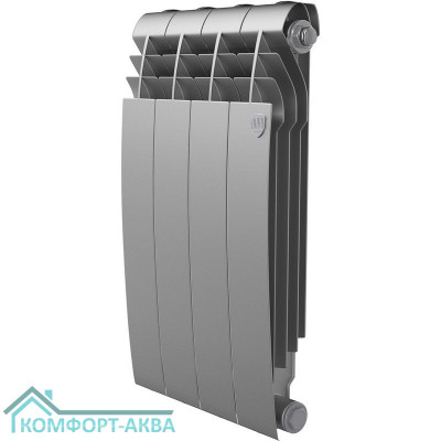 Радиатор Royal Thermo BiLiner 500 Silver Satin - 4 секц.