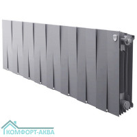 Радиатор Royal Thermo PianoForte 300 /Silver Satin - 16 секц.