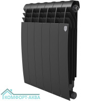Радиатор биметаллический Royal Thermo BILINER B 500 Чёрный - 6 секц.