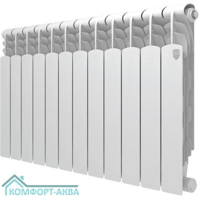 Радиатор биметаллический Royal Thermo Revolution B 500 – 12 секц.