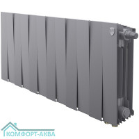 Радиатор Royal Thermo PianoForte 300 Silver Satin VDR80 - 12 секц.