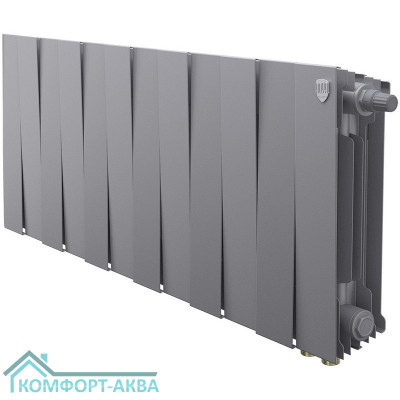 Радиатор Royal Thermo PianoForte 300 Silver Satin VDR80 - 12 секц.