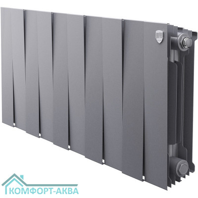 Радиатор Royal Thermo PianoForte 300 /Silver Satin - 10 секц.