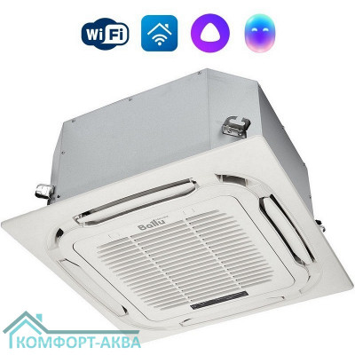 Комплект Ballu Machine BLC_C-12HN1_21Y (compact) полупромышленной сплит-системы, кассетного типа