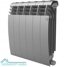 Радиатор Royal Thermo BiLiner 500 Silver Satin - 6 секц.