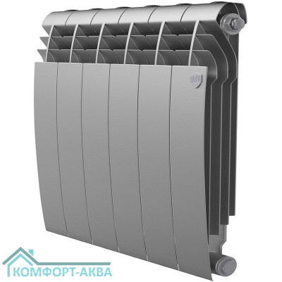 Радиатор Royal Thermo BiLiner 500 Silver Satin - 6 секц.