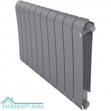 Радиатор биметаллический Royal Thermo Infinity 500 Silver Satin VR80 - 10 секц.