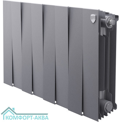 Радиатор Royal Thermo PianoForte 300 /Silver Satin - 8 секц.