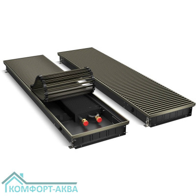Конвектор внутрипольный Royal Thermo ATRIUM-75/300/2600-DG-U-DB