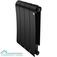 Радиатор биметаллический Royal Thermo Infinity 500 Noir Sable - 4 секц.