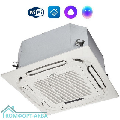 Комплект Ballu Machine BLC_C-18HN1_21Y (compact) полупромышленной сплит-системы, кассетного типа