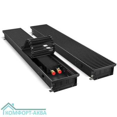 Конвектор внутрипольный Royal Thermo ATRIUM-90/200/1500-DG-U-BL