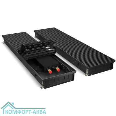 Конвектор внутрипольный Royal Thermo ATRIUM-90/300/800-DG-U-BL