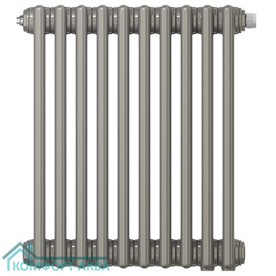 Радиатор трубчатый Zehnder Charleston Retrofit 3057, 16 сек.1/2 ниж.подк. 0325 TL (кроншт.в компл)