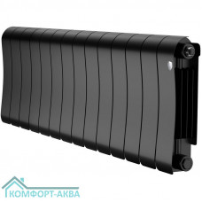 Радиатор биметаллический Royal Thermo Infinity 300 Noir Sable - 14 секц.